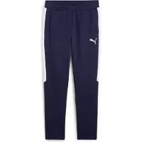 Puma Pantalon d'entraînement teamEVOSTRIPE pour homme, bleu marine et argent, taille XS