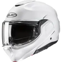 HJC F100 Solid Blanc Casque Modulable Taille 2XL