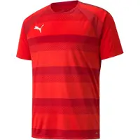 Puma Maillot rouge / rouge foncé / blanc