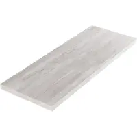 KIAMAMI VALENTINA Étagère Pour Lavabo De Salle De Bains De 120 Cm En Bois Couleur Ciment