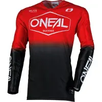 O'Neal Mayhem Hexx Maillot MX Noir/Rouge L unisex