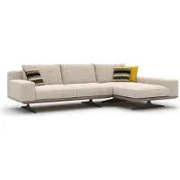 AEA Ecksofa Designer Sofa L-Form Garnitur Couch Wohnzimmer Polster Textil