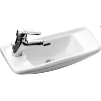 Villeroy & Boch V+B Handwaschbecken Saval 2.0 HL seitl. vorgest m ÜL 515x230x170mm we