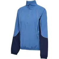 Hummel Pulse Woven Half Zip Sweatshirt Gris M Femme