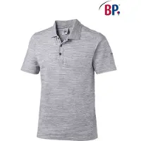Bp 1712-232-21-XL Polo unisexe, tissu space dye, manches 1/2, col polo, 195,00 g/m² de tissu (XL)
