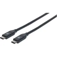 Manhattan Manha-353526 Usb-c Cable Argenté
