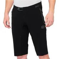 100% Hommes, Pantalon de cyclisme, Celium Shorts (38), Noir