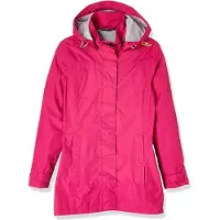 CMP Veste imperméable à capuche avec boutons-pression femme