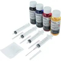 VHBW 4x Encre de sublimation compatible avec Ricoh Aficio GX E2600 imprimante de sublimation - Kit de recharge cyan, magenta, noir, jaune, 100ml