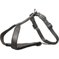 Trixie Premium Y-Geschirr - graphite - 85-105 cm/25 mm