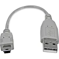 StarTech.com .com Câble Mini USB 2.0 15 cm - USB A vers mini USB B