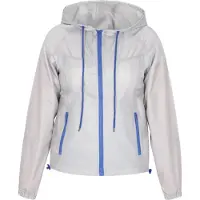 Tweek veste femme - gris clair bleu royal, L
