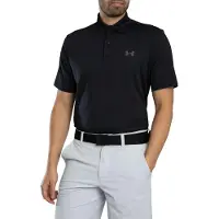 Under Armour Hommes, T-shirt de sport, Polo UA Matchplay (M), Noir, M