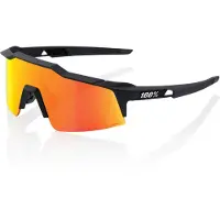 100% Speedcraft Xs Sunglasses Noir Hiper Red Multilayer/CAT3