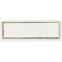 Friedland Plaque de sonnette D1225 Index blanc
