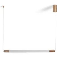 LEDKIA Suspension Led 2,5w Métal Et Verre Harold Doré