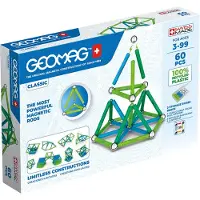 Geomag Ensemble d'aimants - Classic+ Recyclé - 60 Parties - - UneTaille - Jouets Magnétiques