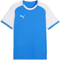 Puma T-Shirt fonctionnel 'TeamLIGA26 Matchday' bleu roi / blanc