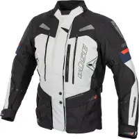 Büse Monterey veste textile imperméable pour moto, gris clair, 56