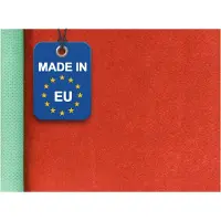 Tapiso Tapis gazon PEMBA Rouge Hauteur : 4 mm Balcon Terrasse 400 x 280