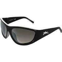 Longchamp Lo796s Woman Sunglasses Noir Black/CAT3 Femme