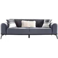 AEA Wohnzimmer-Set 2tlg 3-Sitzer Sofa Sessel Sofagarnitur Möbel Modern 3+1