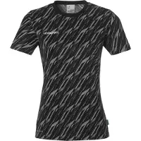 Uhlsport Progressive 28 Maillot manches courtes femme - Noir / Blanc