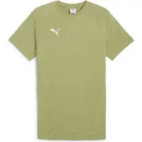 Puma T-Shirt fonctionnel olive / blanc