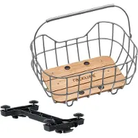Racktime System - Panier vélo Baskit Breeze 2.0, argent