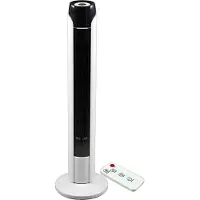 JUNG TVE23 Ventilateur de tour 90cm avec télécommande - Silencieux, efficacité énergétique (45W), adapté aux enfants, oscillation 75°, minuterie - Refroidisseur d'air pour pièces