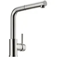 NABER 5011253 Mitigeur monocommande ARCO 2 en acier inoxydable, haute pression