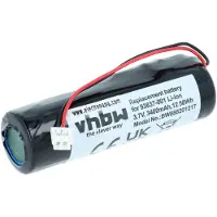 VHBW batterie remplace Wahl 93837-001 pour rasoir tondeuse à cheveux (3400mAh, 3,7V, Li-Ion)