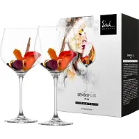 Eisch 2 Burgundergläser groß 500/11 im 4 farb.Geschenkk. SUPERIOR SENSISPLUS 25005011/ 180498