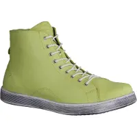 Andrea conti 0341500169 Baskets montantes, Chaussures femme, Cuir, New Lemon (Jaune) - Chaussures femme Top Tendances, Jaune, Cuir