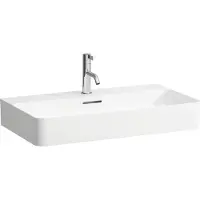 Laufen VAL lavabo, encastré, 3 trous pour robinet, sans trop-plein, 750x420mm, H8102850001581