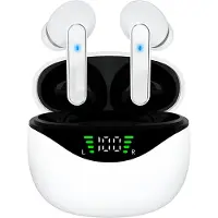 INF Écouteurs Bluetooth 5.4 sans fil DP4 Longue Autonomie Blanc