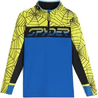 Spyder Ryder Half Zip Sweatshirt Jaune,Bleu 18-20 Years Enfants