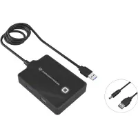 Conceptronic HUBBIES10B station d'accueil USB 3.2 Gen 1 (3.1 Gen 1) Type-A Noir
