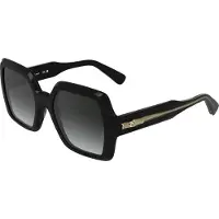 Longchamp Lo790s Woman Sunglasses Noir Black/CAT3 Femme
