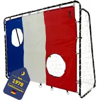 Best Sporting Panneau de tir « France » avec 2 trous de tir, 193 x 150 cm - SANS BUT