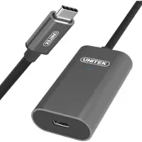 UNITEK Adaptateur USB-C - USB-C Gris (U305A)