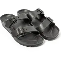 Brasileras Tongs Homme Femme Antidérapantes confortables chaussures de plage/piscine/urbaines noir 38 EU -UBCOA