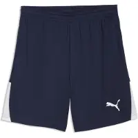 Puma Pantalon de sport 'TeamLIGA26' bleu marine / blanc