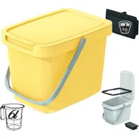 Prosperplast Poubelle SYSTEMA Q COLLECT NHW25 vert