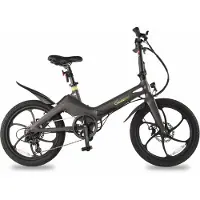 Sachsenrad Vélo pliable électrique F11 MagPuma avec sac de transport, lauréat du prix IF Design, cadre en magnésium ultra-léger de seulement 19 kg, vélo électrique 20 pouces klappr édition 2026