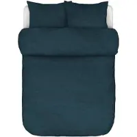 Marc O'Polo Marc O' Polo Taie d'oreiller en lin seule Valka couleur Indigo blue Taille 40x40