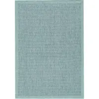 Morhane Giza tapis d'extérieur rectangle 160x230cm bleu
