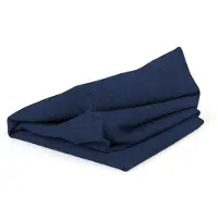 Pokar Housses pour coussins de palettes, Taille:Set coussin d'assise 120x80 + coussin de dossier 120x40, Couleur:Bleu foncé