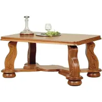 Xl Moebel Gmbh Table en bois véritable Table basse classique Canapé Tables d'appoint en bois Travail manuel Nouveau