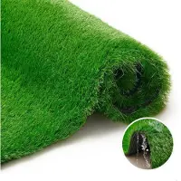 Tapiso Tapis de gazon synthétique Natural Deluxe, vert, pour jardins, balcons, terrasses et vérandas. Hauteur : 40 mm. 200 x 100